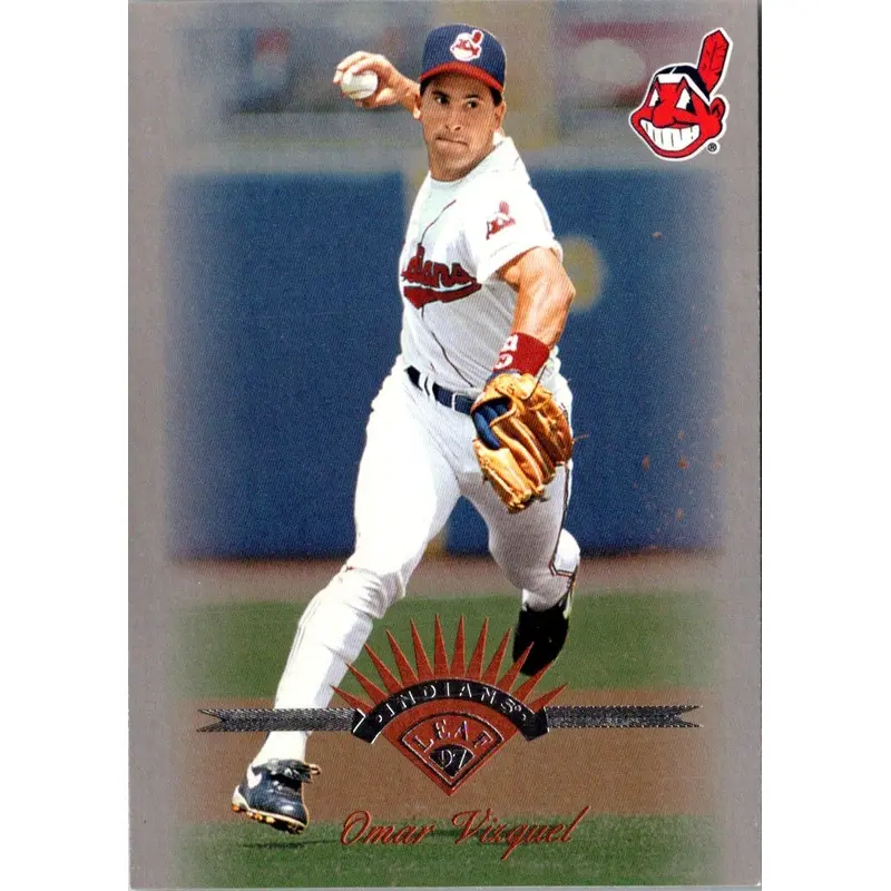 1997 Leaf Omar Vizquel #84