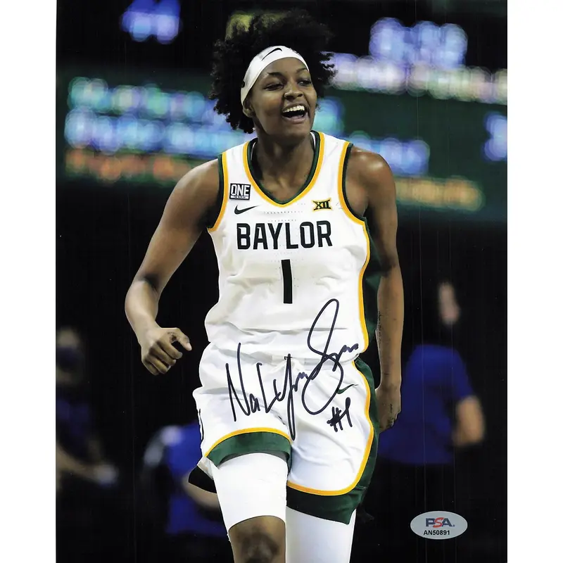 NALYSSA SMITH signed 8x10 photo PSA/DNA Baylor Autographed