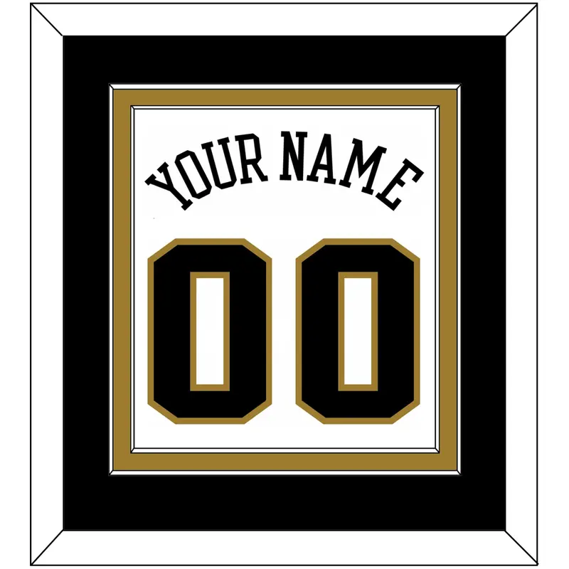 Wake Forest Basketball Name & Number - Home White (2006-2009) - Double Mat 2