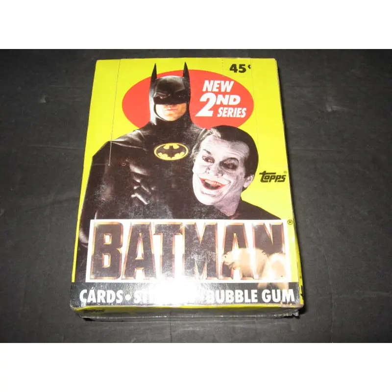1989 Topps Batman Series 2 Unopened Wax Box