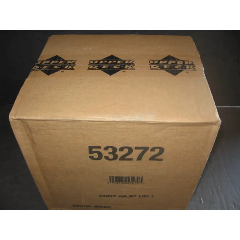 2007 Upper Deck Baseball Series 1 Case (20 Box)