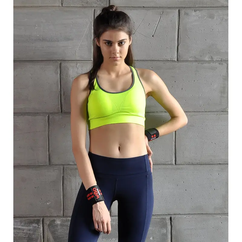 Women's Power Packed Sports Bra (Neon) Wod Armour | Kibi Sports