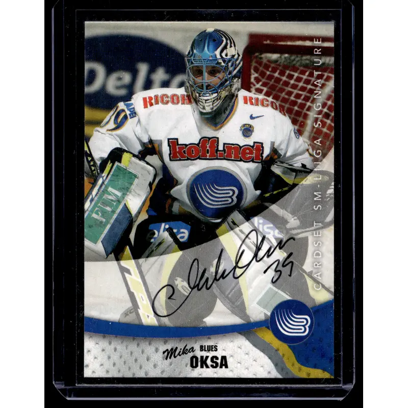 2004-05 Cardset Signature - Mika Oksa