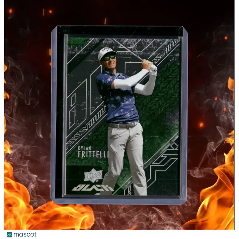 2024 Upper Deck Portfolio Dylan Frittelli Black Green 019/299 #30