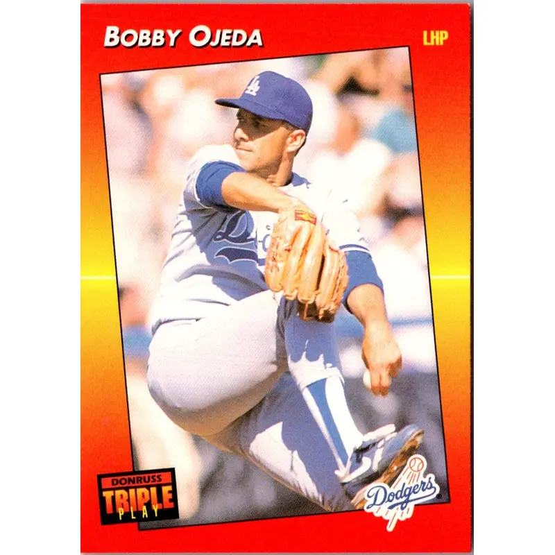 1992 Triple Play Bob Ojeda #21