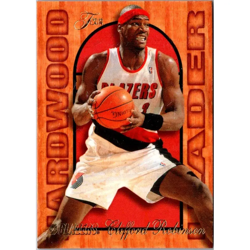 1995 Fleer Flair Hardwood Leader Clifford Robinson #22