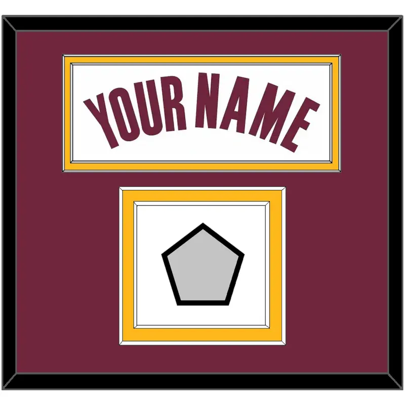 Cleveland Name & Champions Patch - Home White (2010-2017) - Double Mat 3