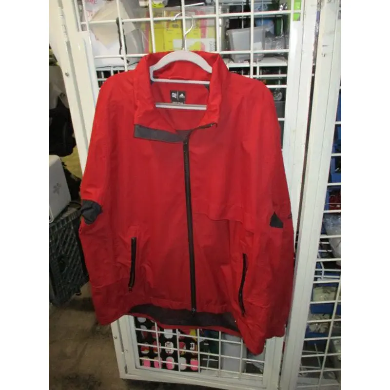 Used Adidas Climaproof Rain Jacket Adult Size Medium