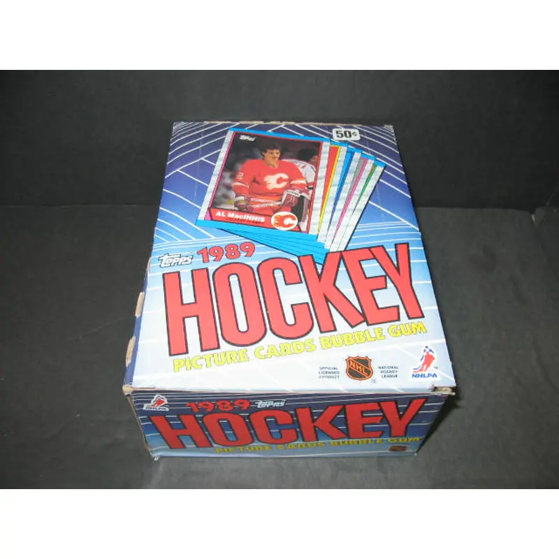 1989/90 Topps Hockey Unopened Wax Box