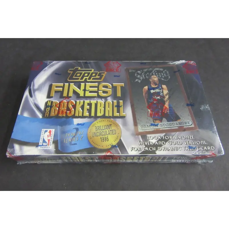 1996/97 Topps Finest Basketball Series 2 Box (Hobby) (BBCE)