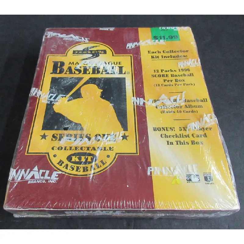 1996 Score Baseball Series 1 Collectable Kit Box