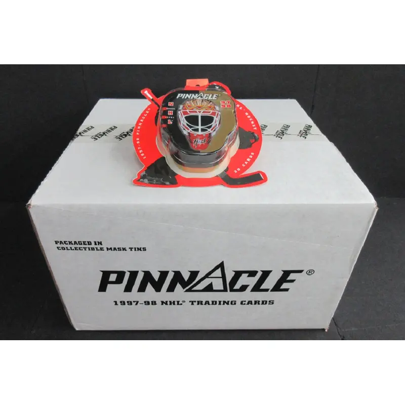 1997/98 Pinnacle Hockey Box (24 Mask Tins)