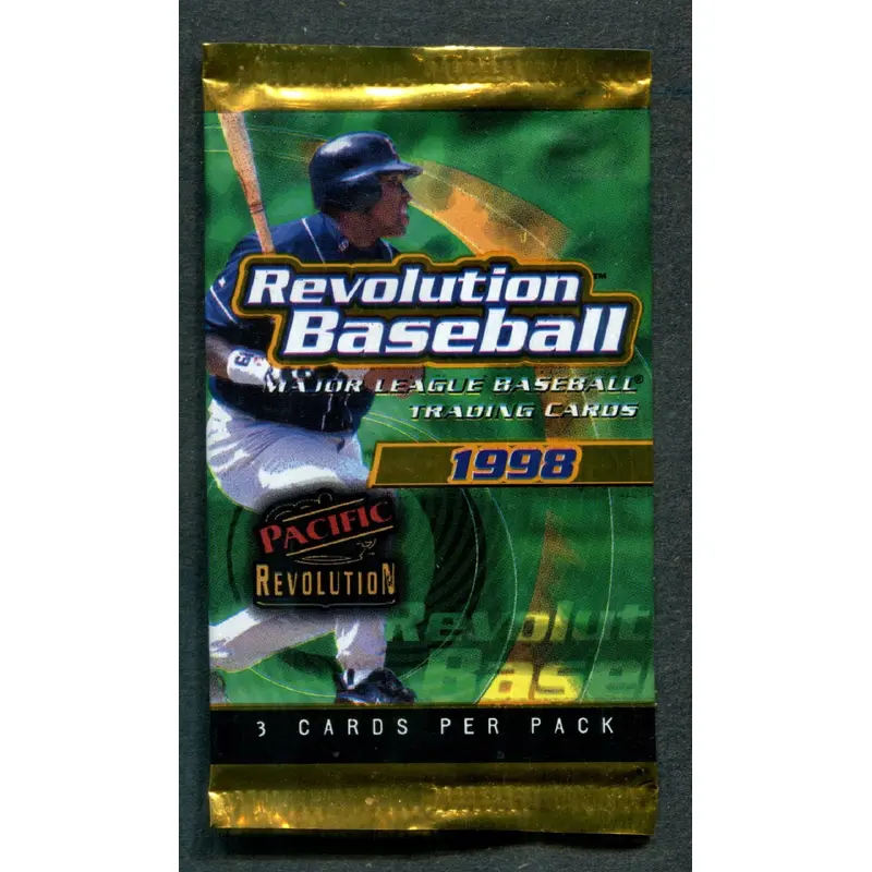 1998 Pacific Revolution Baseball Unopened Pack