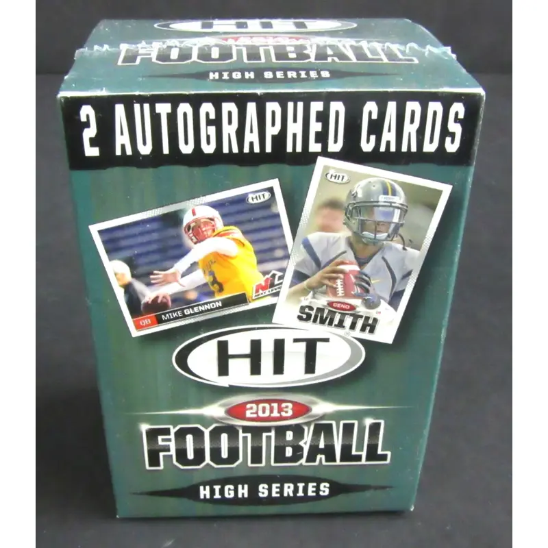 2013 Sage Hit Football High Series Blaster Box (14/ plus 2 autographs)