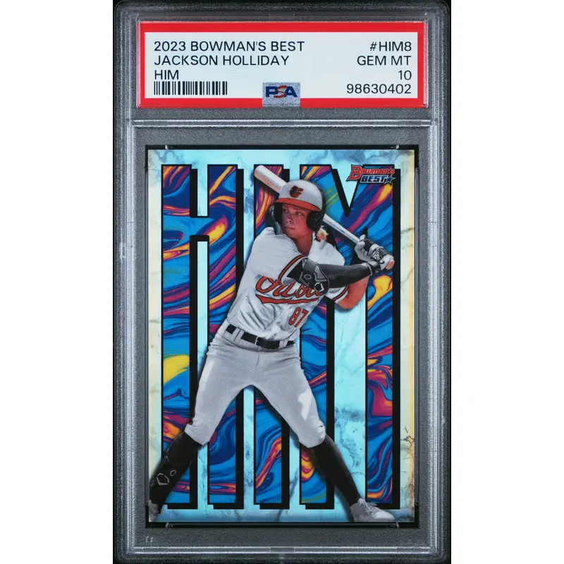 Jackson Holliday 2023 Bowmans Best Him PSA 10 Gem Mint