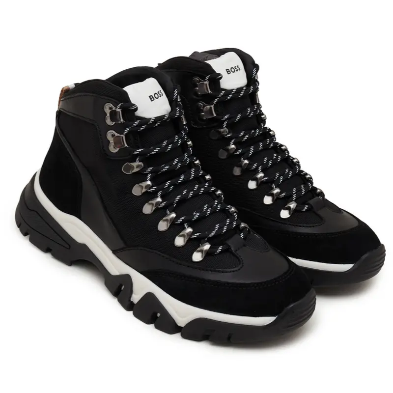 HUGO BOSS BLACK SHOES MEN CHESTER HALB ITCORNY 50503984001