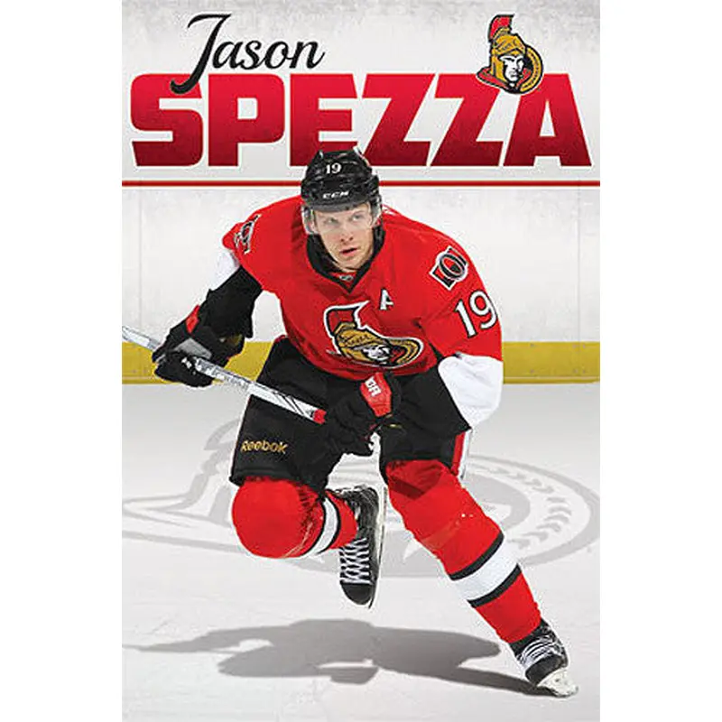 Jason Spezza "Superstar" Ottawa Senators NHL Action Poster - Costacos 2013