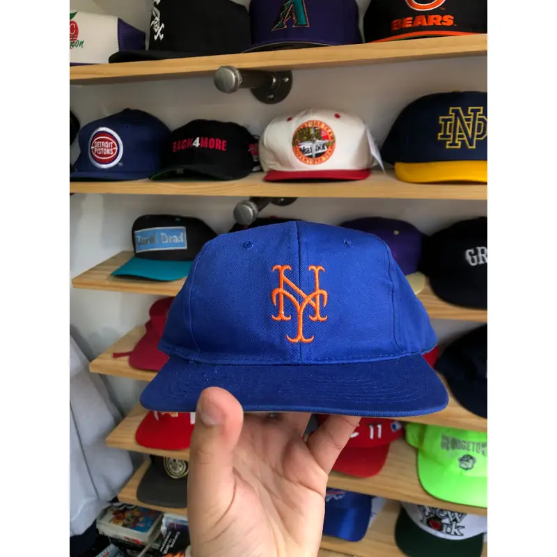Vintage New York Mets Plain Logo Tropicana Promo Snapback