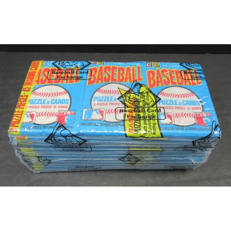 1983 Donruss Baseball Unopened Wax Pack Rack Pack (Lot of 12) (BBCE)