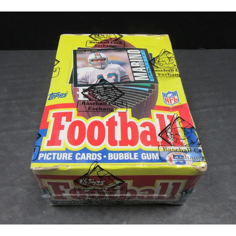 1985 Topps Football Unopened Wax Box (Authenticate)