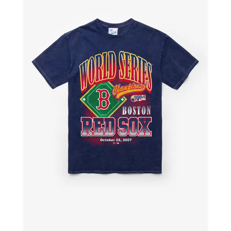 BOSTON RED SOX COOPERSTOWN WORLD SERI LOCKER VINTAGE '47 TUBULAR TEE