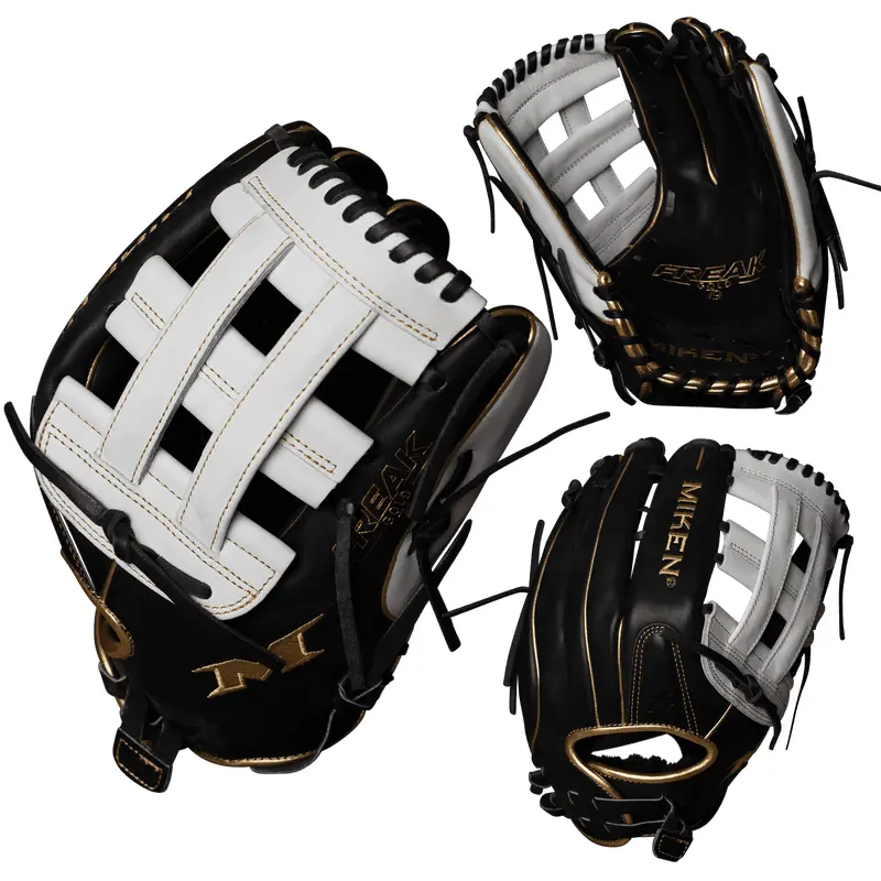 Miken Pro Series 14" Slowpitch Fielding Glove - FREAK Gold - PRO140-BWG