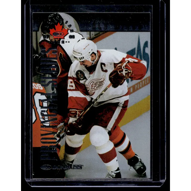 1997-98 Donruss Canadian Ice - Provincial Series - Steve Yzerman #4 /750