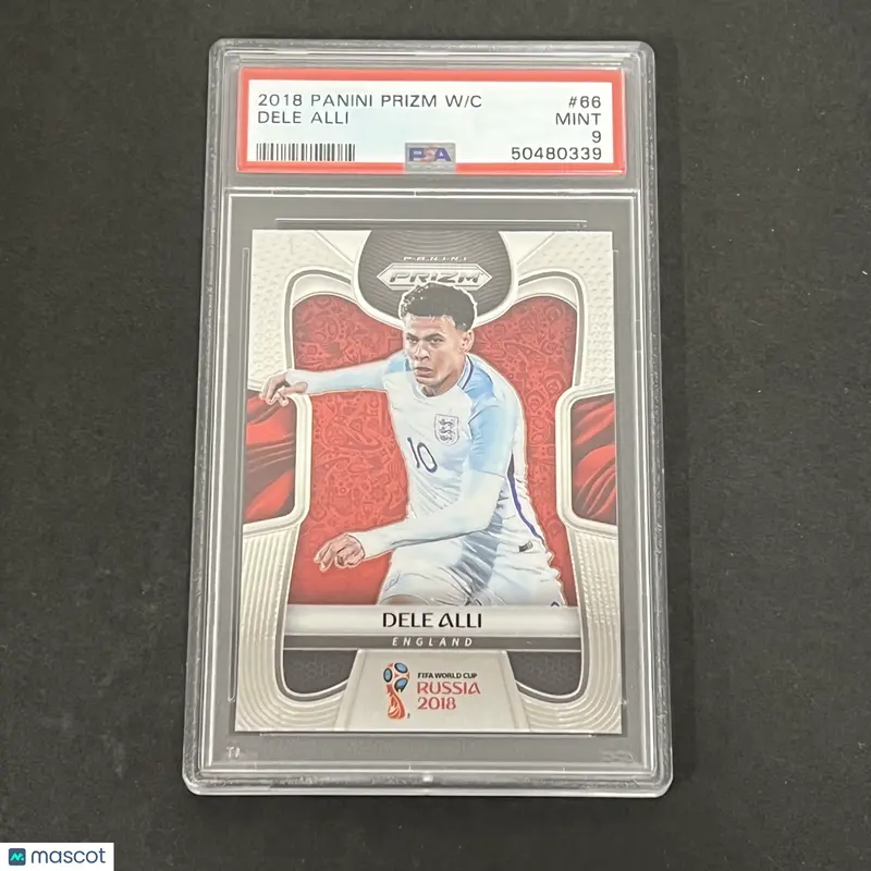 2018 Panini Prizm World Cup #66 Dele Alli PSA 9