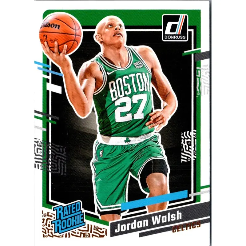 2023 Donruss Green Laser Holo Jordan Walsh #229