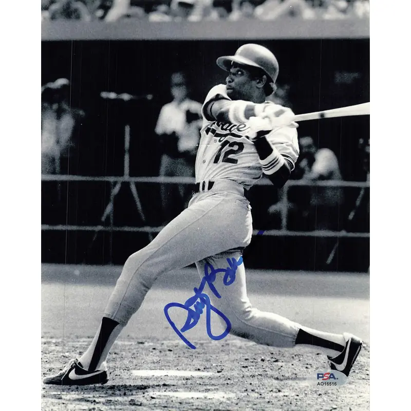 Dusty Baker signed 8x10 photo PSA/DNA Reds Autographed