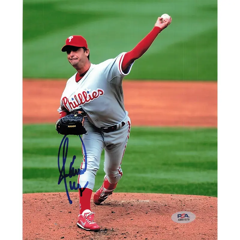 JAMIE MOYER signed 8x10 photo PSA/DNA Philadelphia Phillies Autographed