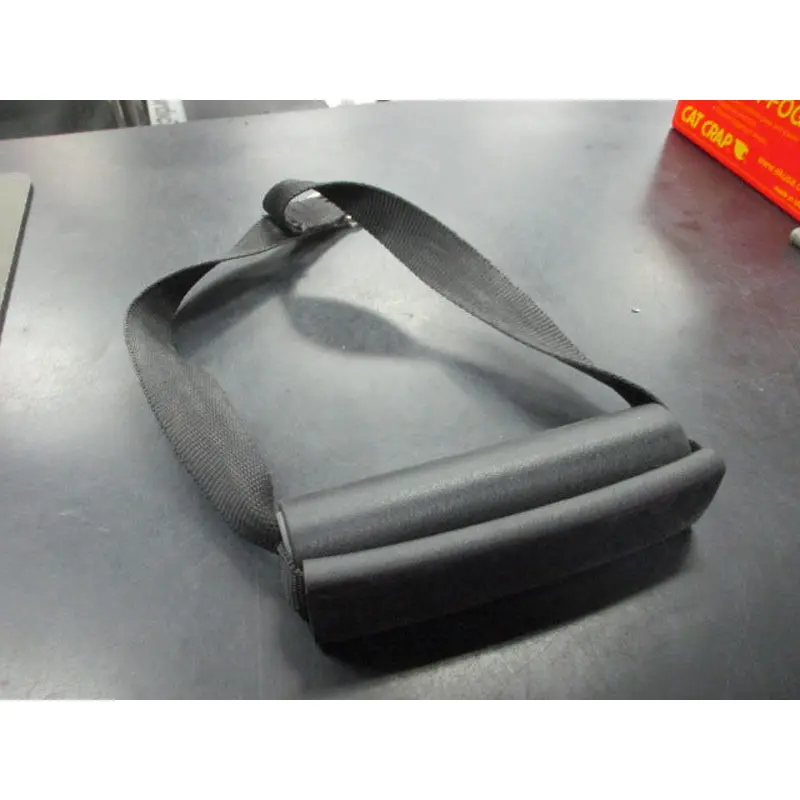 Used Black Double Grip Gym Attachment 12.5"