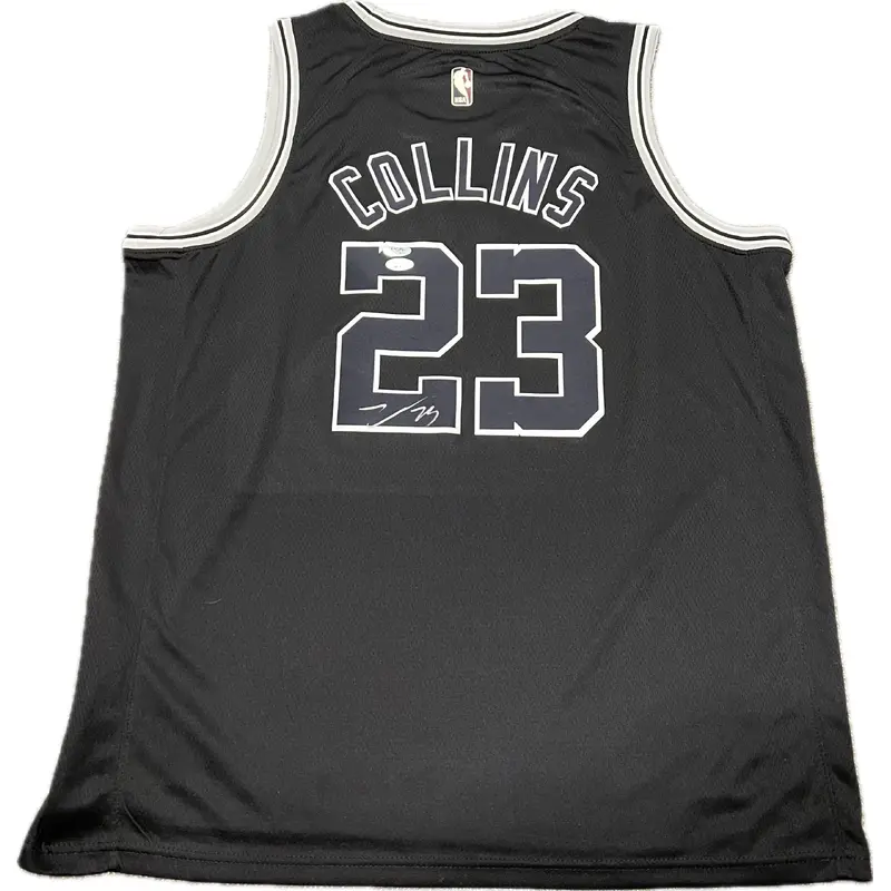 Zach Collins signed jersey PSA/DNA San Antonio Spurs Autographed