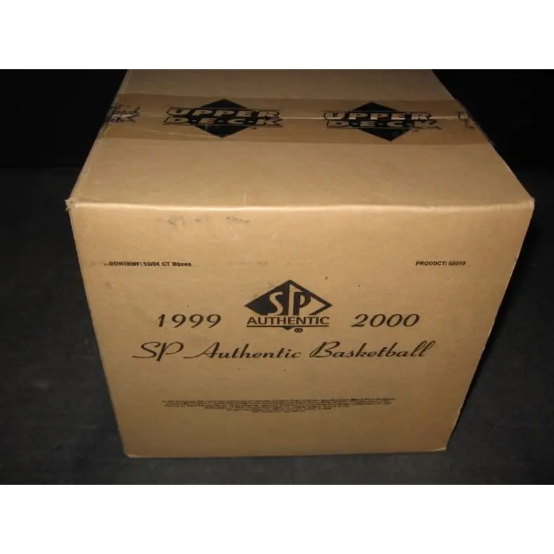 1999/00 Upper Deck SP Authentic Basketball Case (Hobby) (12 Box)