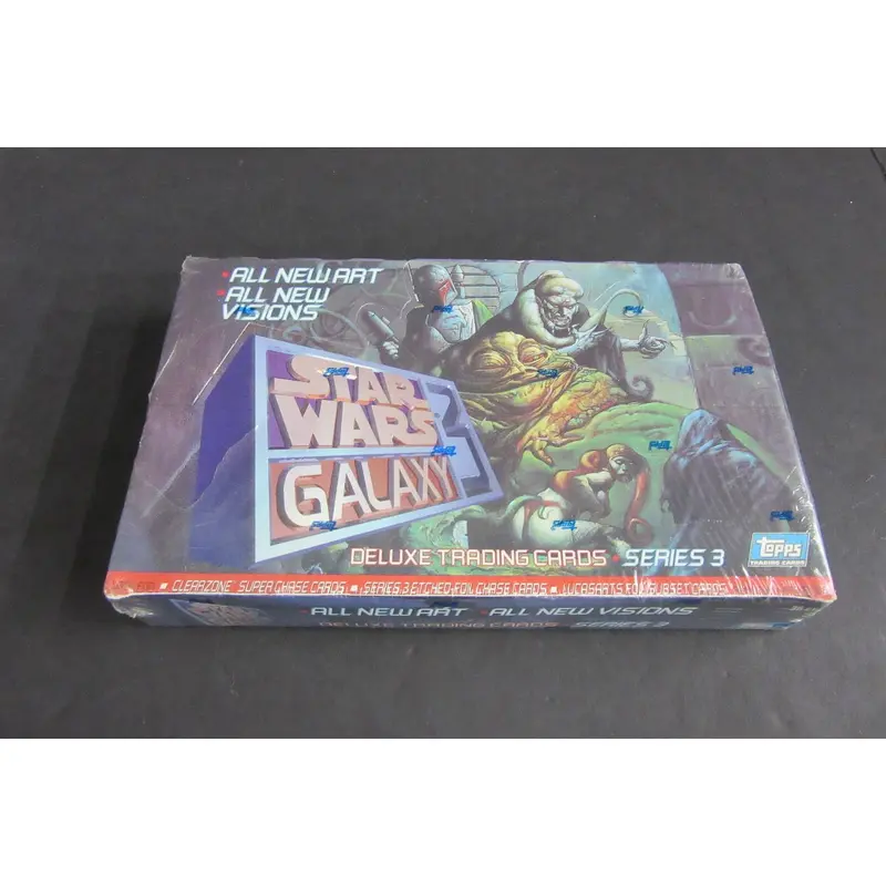 1995 Topps Star Wars Galaxy Series 3 Box