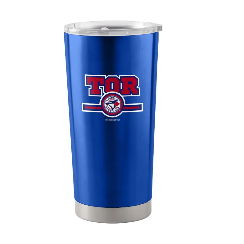 Toronto Blue Jays Letterman 20 oz Stainless Tumbler