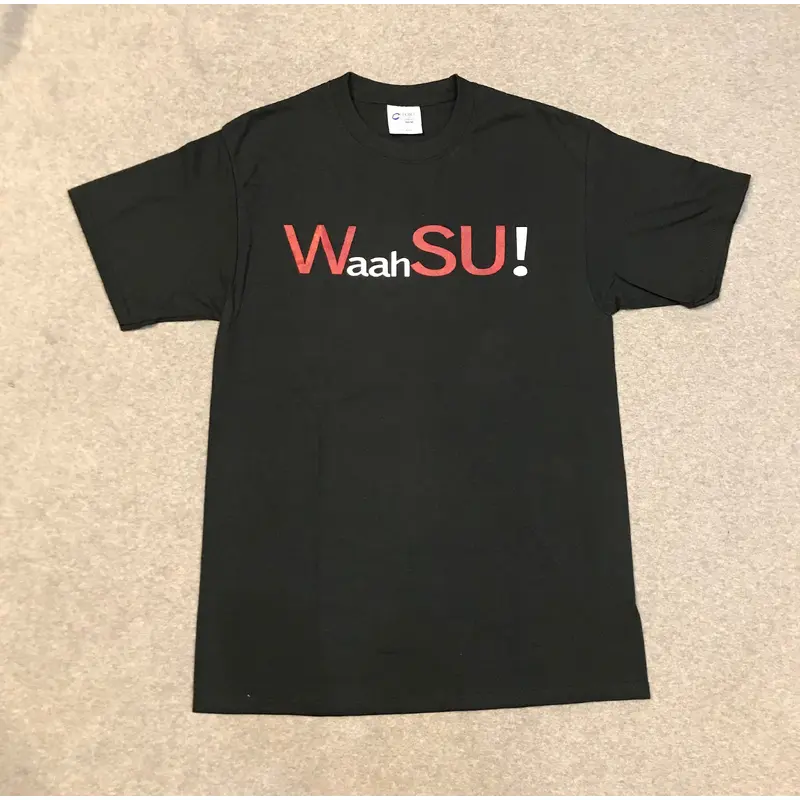 Men's WaahSU! Black T-shirt