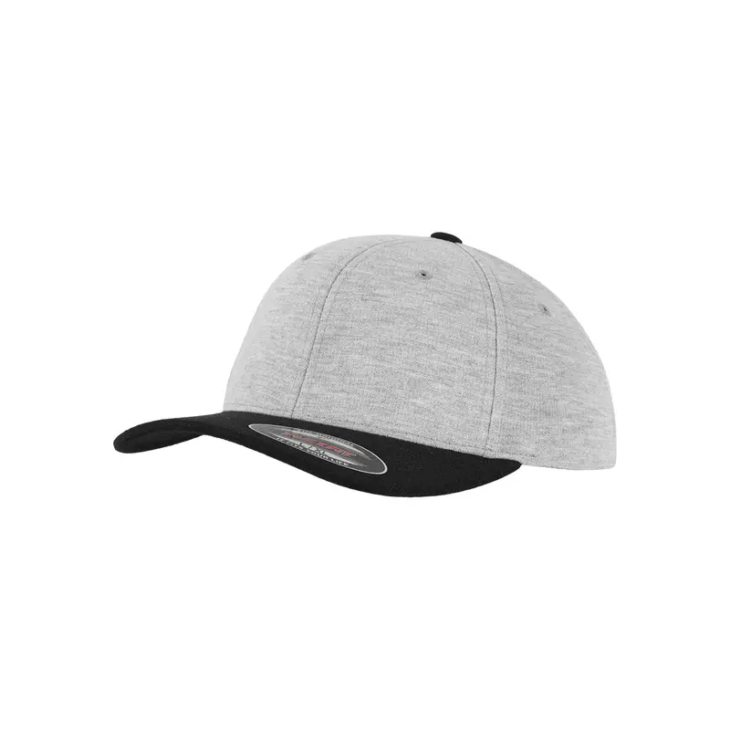 Flexfit Cap - Double Jersey 2-Tone - Grey Black