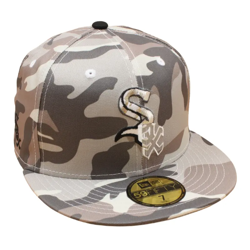 New Era - 59FIFTY - Chicago White Sox - Camo/Chrome