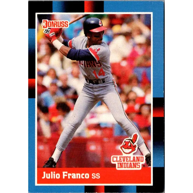 1988 Donruss Julio Franco #156