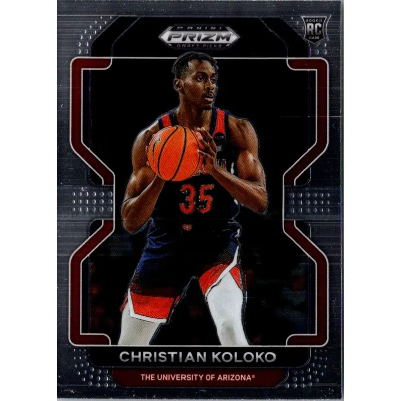 2022 Panini Prizm Draft Picks Christian Koloko #77
