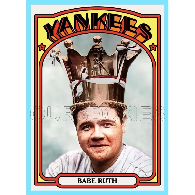 Babe Ruth 1972 Topps Custom Card - 4765