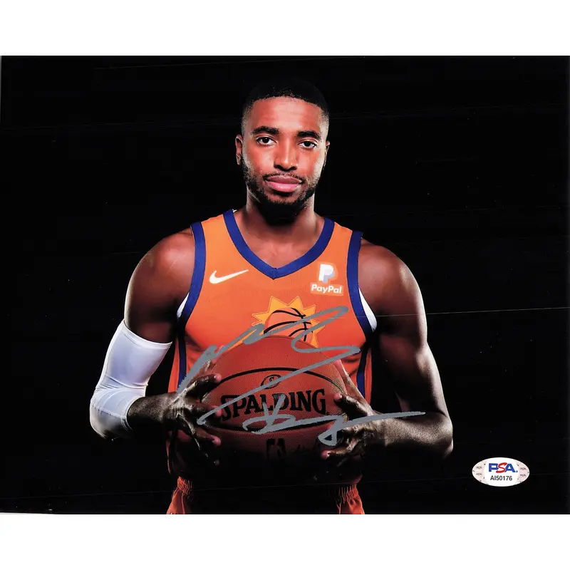 Mikal Bridges signed 8x10 photo PSA/DNA Phoenix Suns Autographed