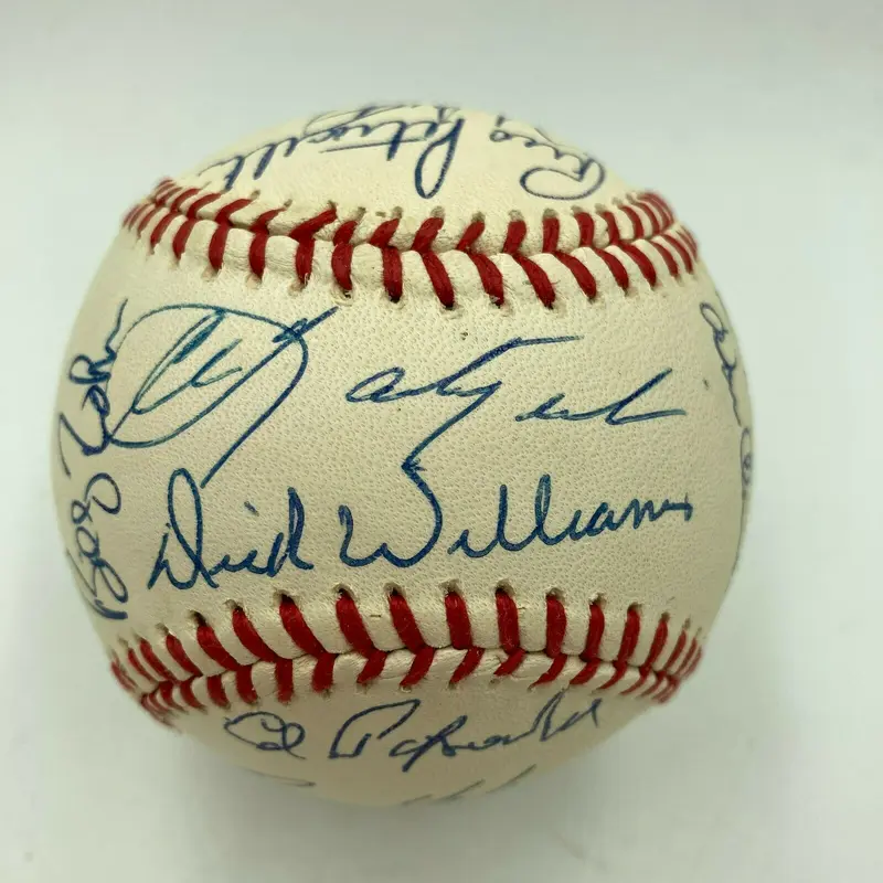 Stunning 1967 Boston Red Sox AL Champs Team Signed American League Baseball JSA