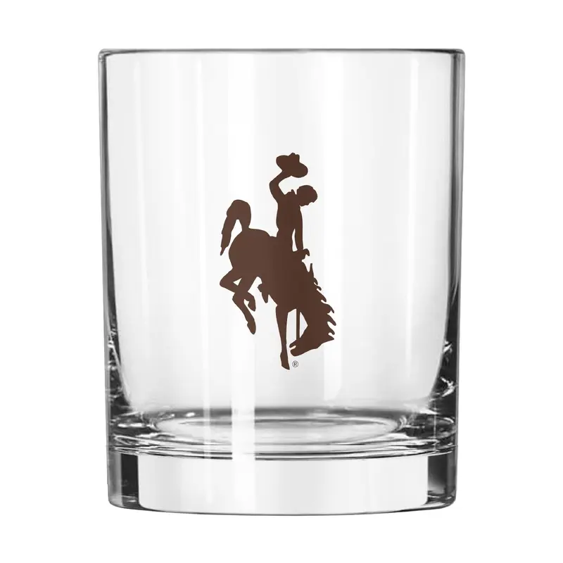 Wyoming 14oz Gameday Rocks Glass