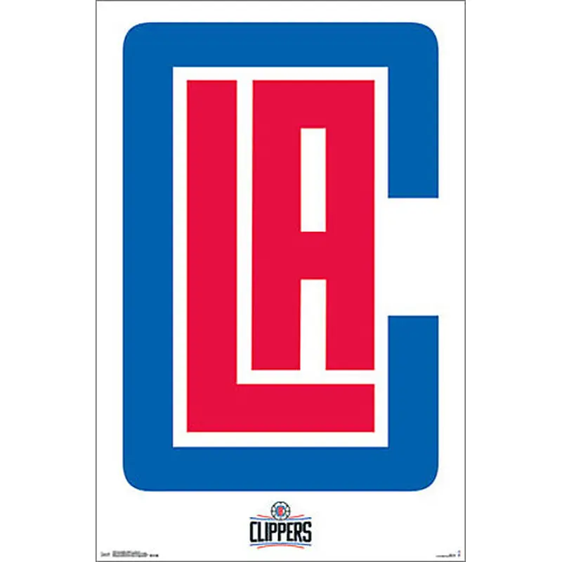 Los Angeles Clippers Basketball Official NBA Team Logo Poster - Trends International