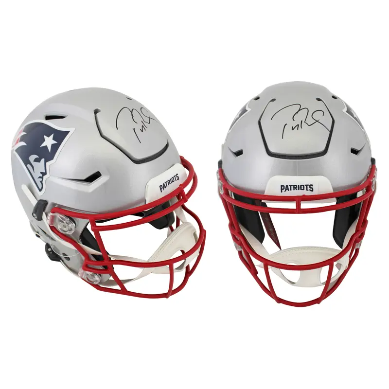 Patriots Tom Brady Authentic Signed Riddell Speed Flex Full Size Helmet Fanatics