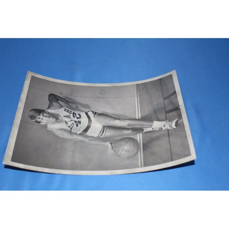 Vintage 1970's Charles Whiting University of Utah Basketball Press Photo