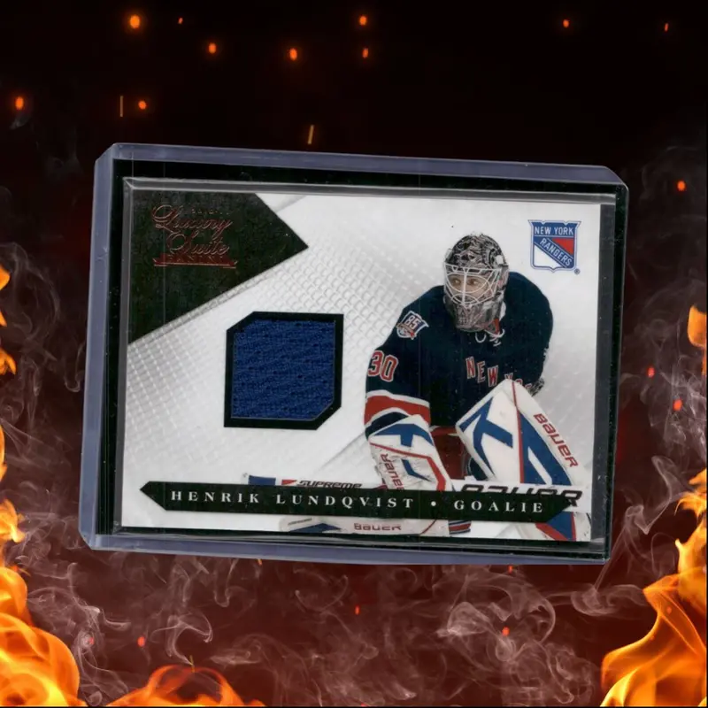 2010-11 Panini Luxury Suite Henrik Lundqvist Copper Jersey 231/599 #47