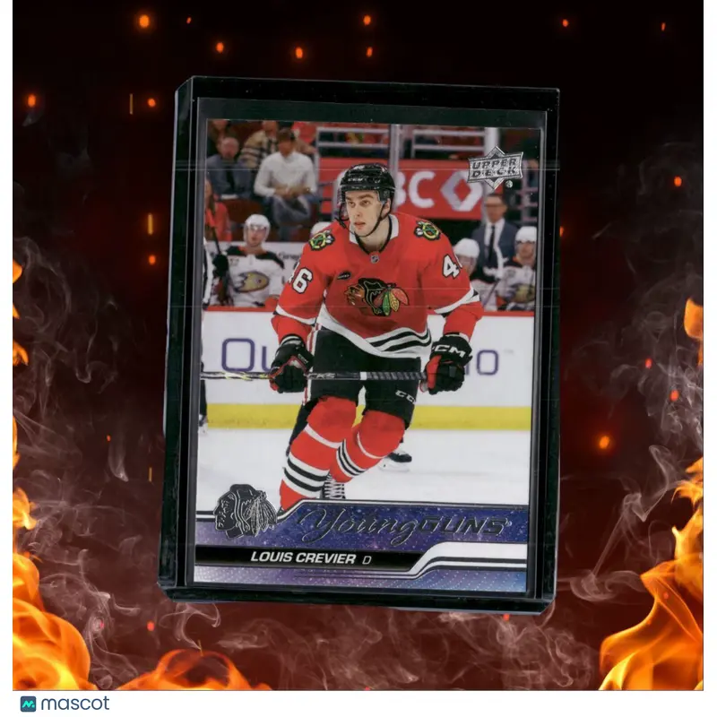 2023-24 Upper Deck Louis Crevier Young Guns Rookie #721